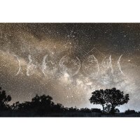 Digitaldruck-Tapete Moon Phases 2 Architects Paper...