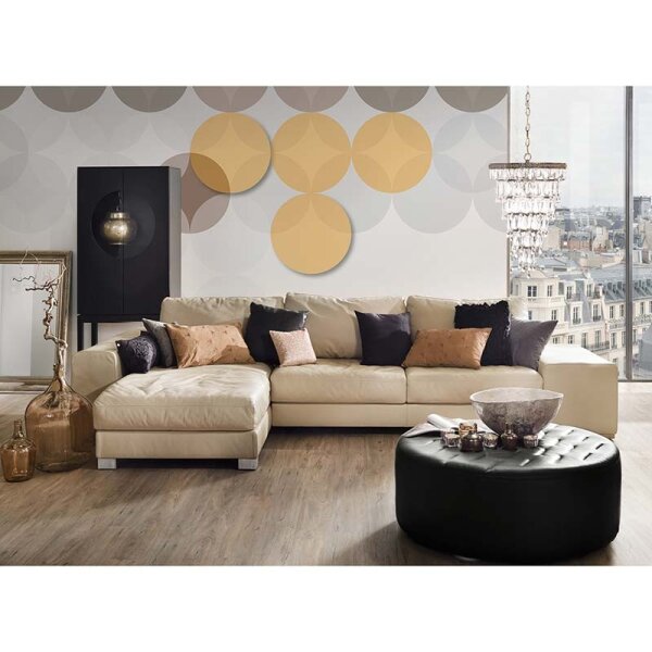 Digitaldruck-Tapete Circle Pattern 3 Architects Paper (DD117755)