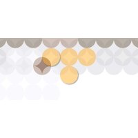 Digitaldruck-Tapete Circle Pattern 3 Architects Paper...