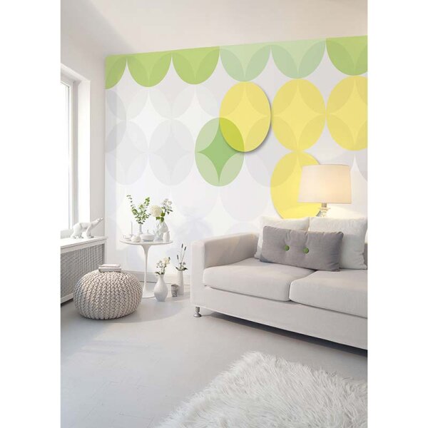 Digitaldruck-Tapete Circle Pattern 2 Architects Paper (DD117750)