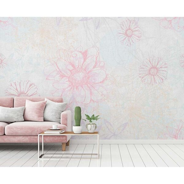 Digitaldruck-Tapete Flower Artwork 2 Architects Paper (DD117700)