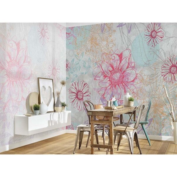 Digitaldruck-Tapete Flower Artwork 1 Architects Paper (DD117695)