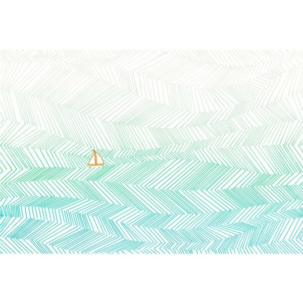 Digitaldruck-Tapete Waves Artwork 3 Architects Paper (DD117690)