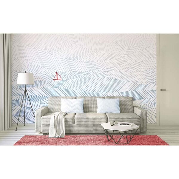 Digitaldruck-Tapete Waves Artwork 1 Architects Paper (DD117680)