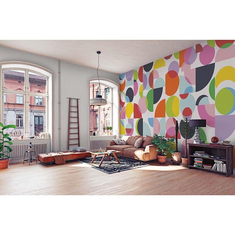 Digitaldruck-Tapete Coloured Circles 1 Architects Paper (DD117650)