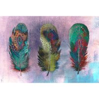 Digitaldruck-Tapete Motley Feather 1 Architects Paper...