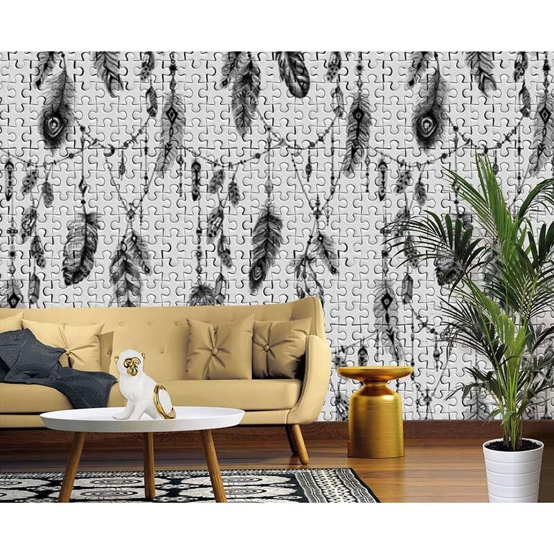 Digitaldruck-Tapete Feather Puzzle 1 Architects Paper (DD117590)