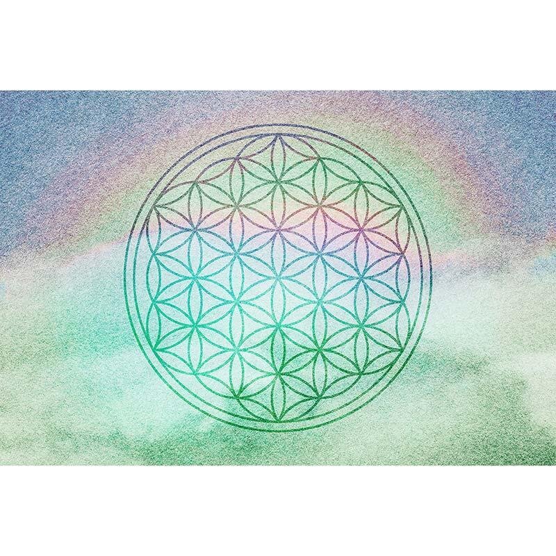 Digitaldruck-Tapete Flower of Life 3 Architects Paper (DD117585)