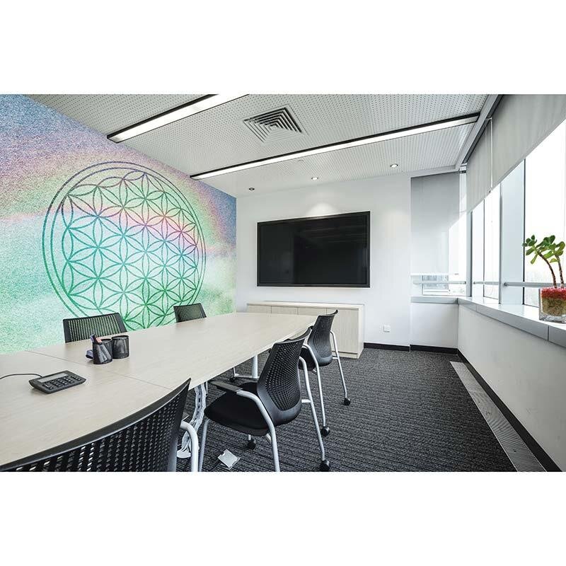 Digitaldruck-Tapete Flower of Life 3 Architects Paper (DD117585)