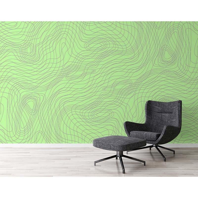 Digitaldruck-Tapete Chaotic Lines 2 Architects Paper (DD117530)