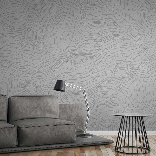 Digitaldruck-Tapete Chaotic Lines 1 Architects Paper (DD117525)