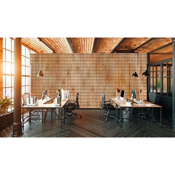 Digitaldruck-Tapete Square Wood 1 Architects Paper (DD117300)