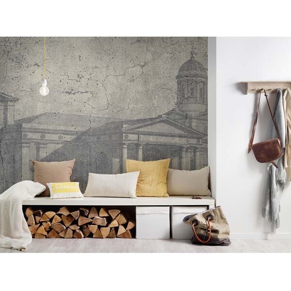 Digitaldruck-Tapete Old Building 1 Architects Paper (DD117240)