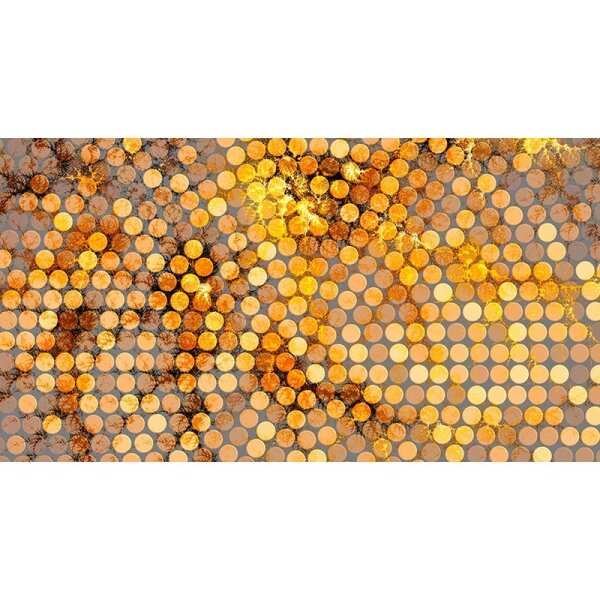 Digitaldruck-Tapete Lavillia Orange Architects Paper (DD117205)