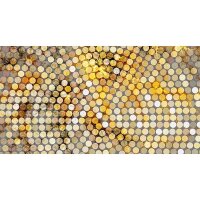 Digitaldruck-Tapete Lavillia Gold Architects Paper...