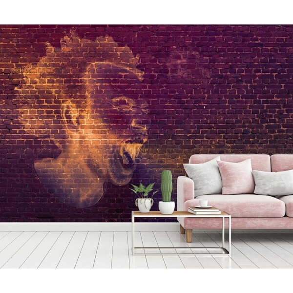 Digitaldruck-Tapete Scream 2 Architects Paper (DD117175)