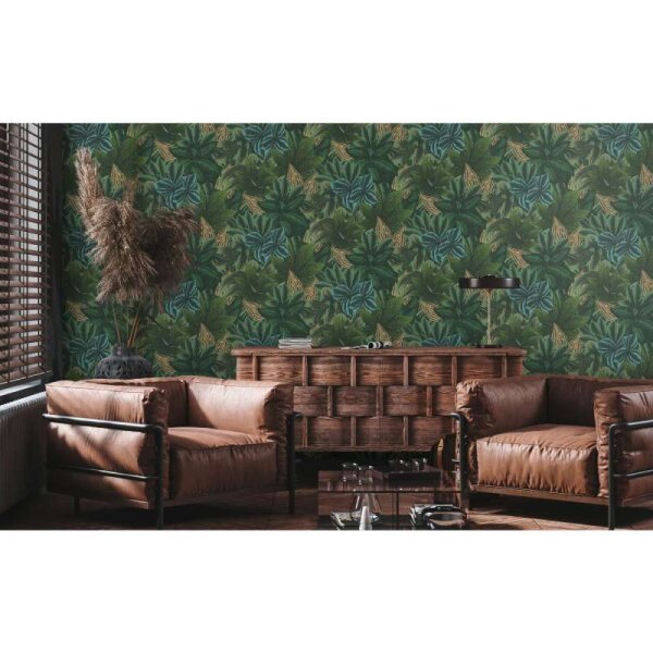 Tapete Grün livingwalls Vliestapete (392224)