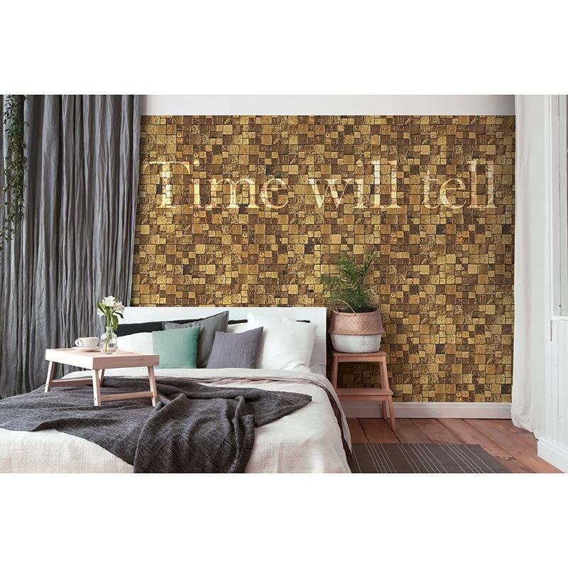 Digitaldruck-Tapete Gold Amber Architects Paper (DD117095)