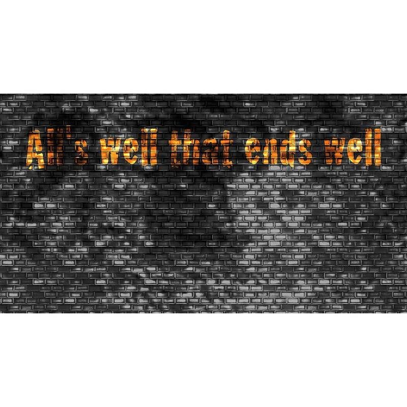 Digitaldruck-Tapete Black Tiles Architects Paper (DD117085)