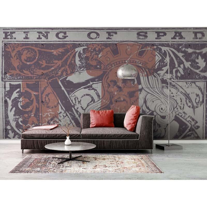 Digitaldruck-Tapete King of Spades 2 Architects Paper (DD117050)