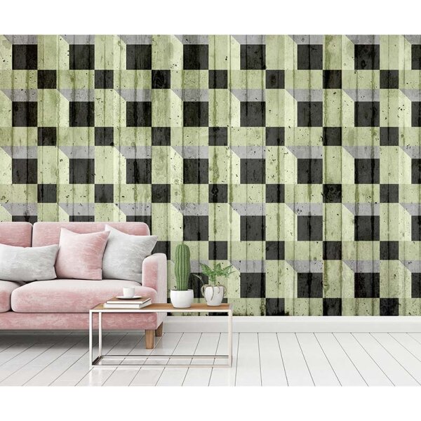Digitaldruck-Tapete Squares 3D 3 Architects Paper (DD117030)