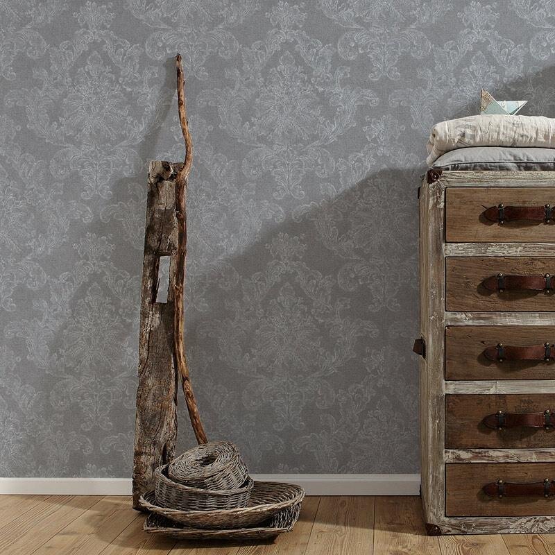 Tapete Grau, Silber AS-Creation Vliestapete (305184)