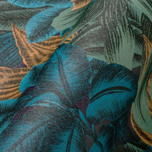 Tapete Blau, Grün livingwalls Vliestapete (392221)