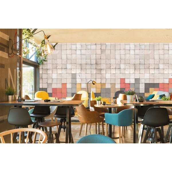Digitaldruck-Tapete Mosaic Tetris 1 Architects Paper (DD116975)