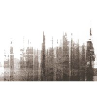 Digitaldruck-Tapete Skyline Artwork 1 Architects Paper...