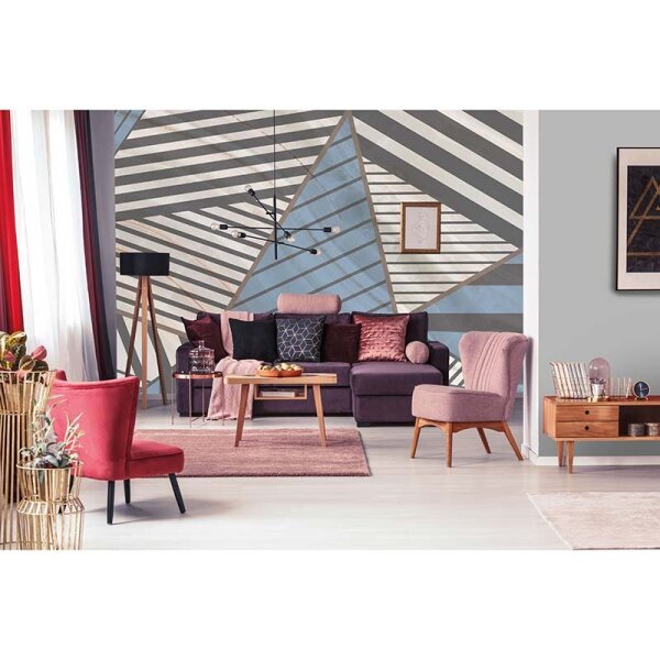 Digitaldruck-Tapete Stripes Marble 3 Architects Paper (DD116925)