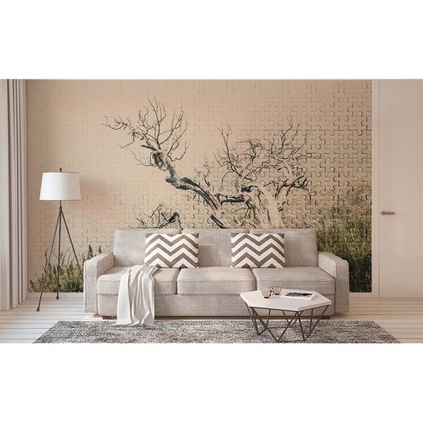 Digitaldruck-Tapete Death Tree Puzzle 2 Architects Paper (DD116895)