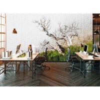 Digitaldruck-Tapete Death Tree Puzzle 1 Architects Paper...