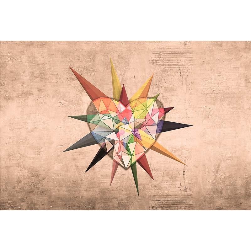 Digitaldruck-Tapete Heart Star 2 Architects Paper (DD116850)