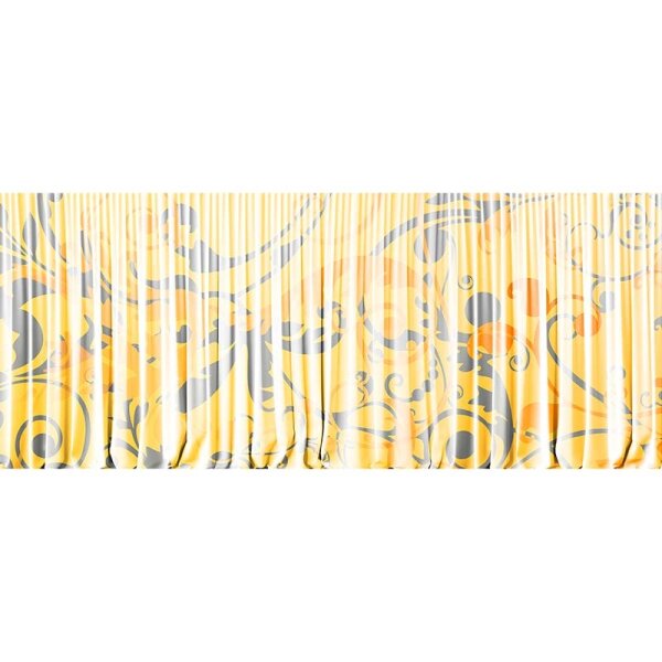 Digitaldruck-Tapete Curtain White 2 Architects Paper (DD116825)