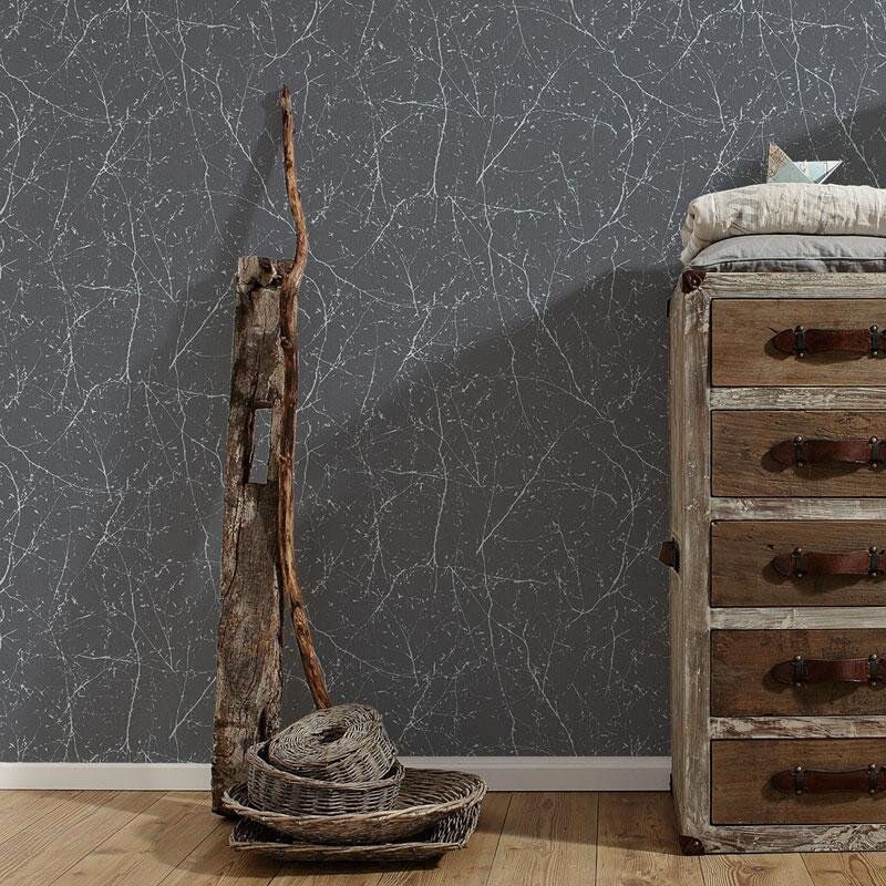 Tapete Grau, Silber AS-Creation Vliestapete (305072)