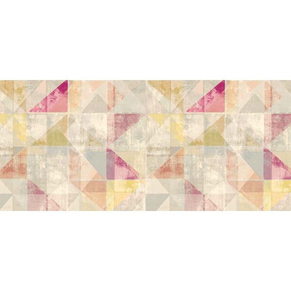 Digitaldruck-Tapete Used Triangle 3 Architects Paper (DD116800)