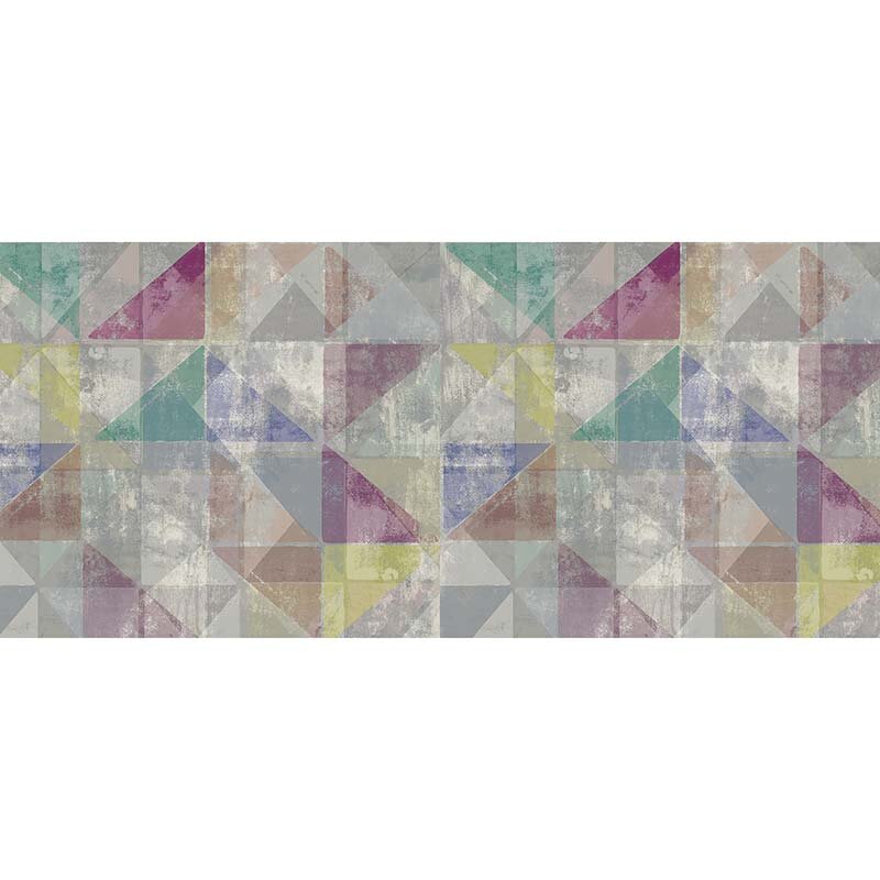 Digitaldruck-Tapete Used Triangle 1 Architects Paper (DD116790)