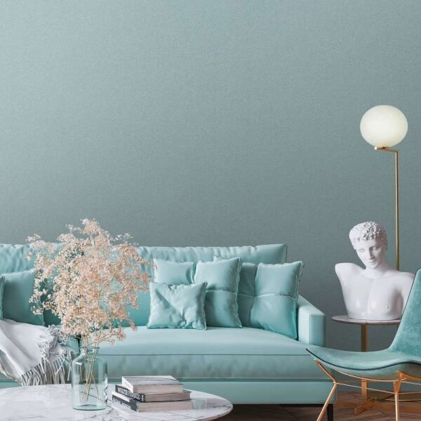 Tapete Blau, Türkis livingwalls Vliestapete (392172)
