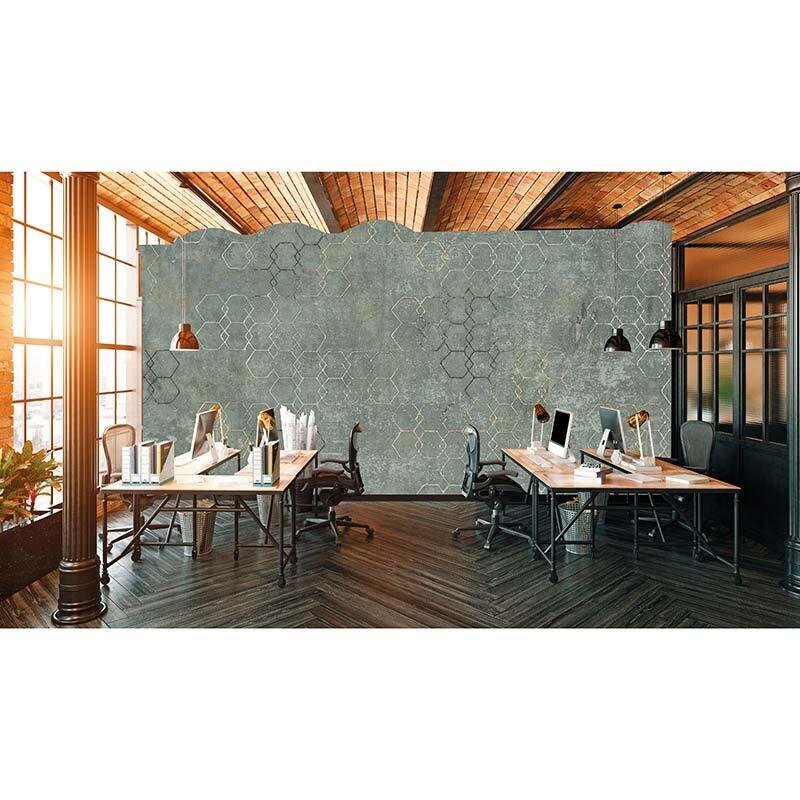 Digitaldruck-Tapete Hexagon Art 2 Architects Paper (DD116710)