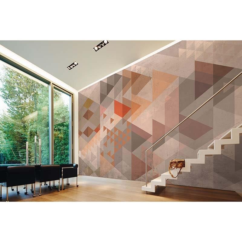 Digitaldruck-Tapete Vintage Triangle 2 Architects Paper (DD116690)