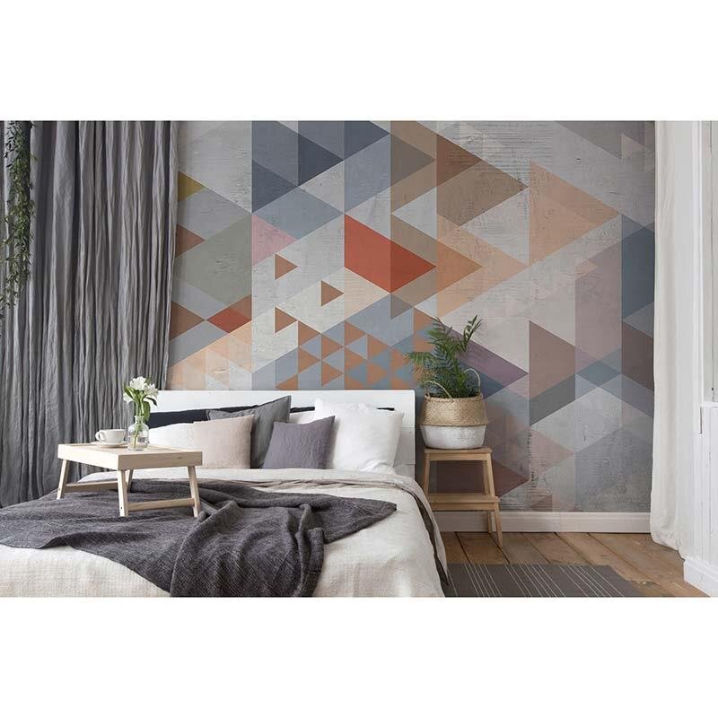 Digitaldruck-Tapete Vintage Triangle 1 Architects Paper (DD116685)