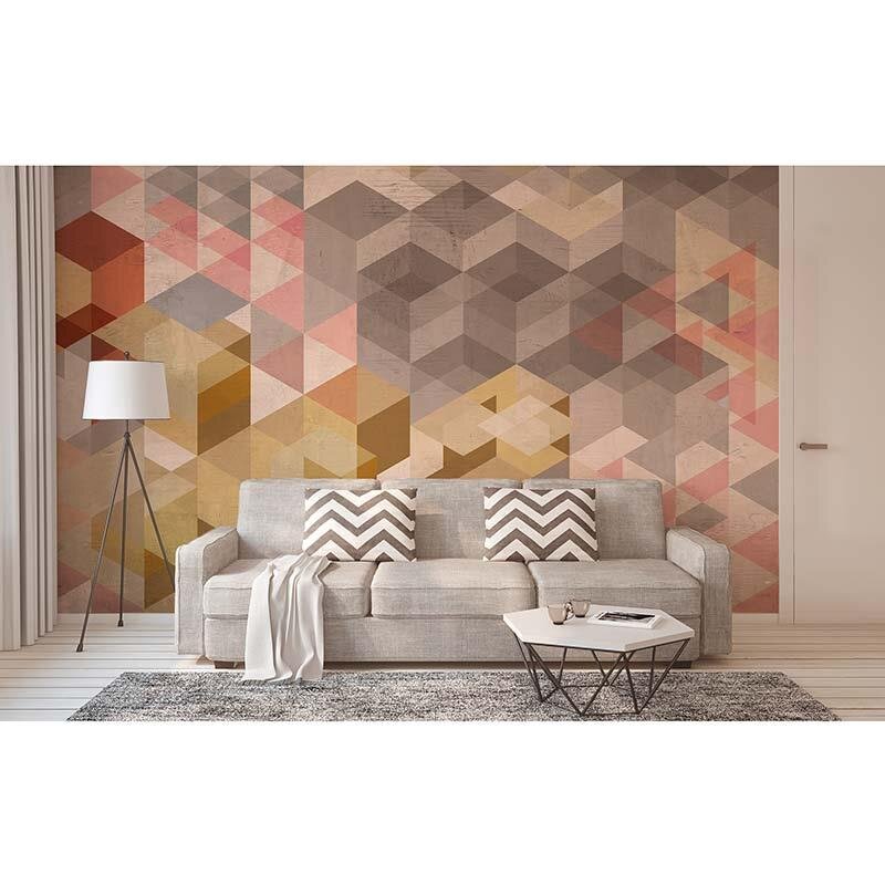 Digitaldruck-Tapete Vintage Diamond 2 Architects Paper (DD116675)