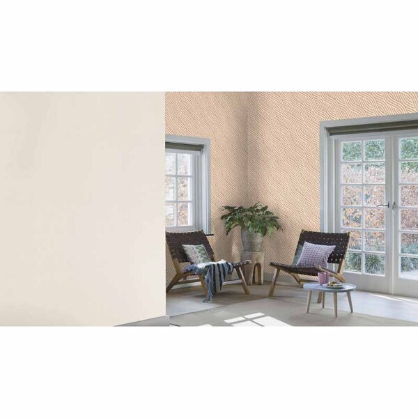 Tapete Beige, Creme, Braun Rasch Vliestapete (448504)