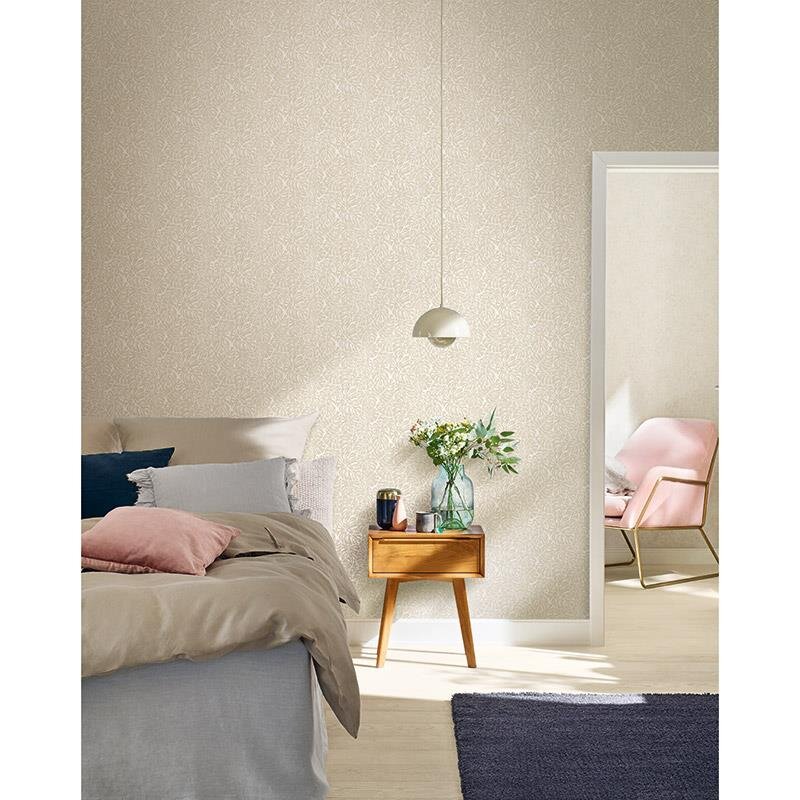 Tapete Beige, Creme Rasch Vliestapete (541533)