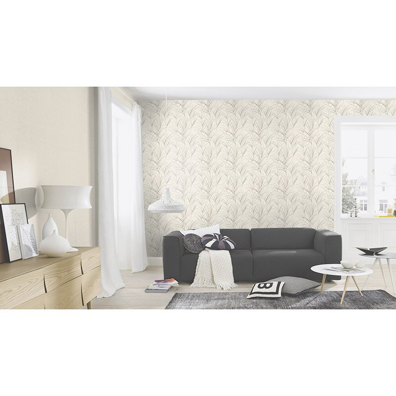 Tapete Beige, Creme Rasch Vliestapete (541441)