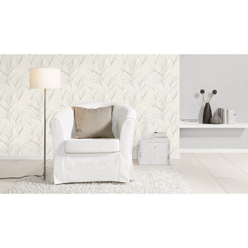 Tapete Weiß Rasch Vliestapete (540659)