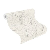 Tapete Wei&szlig; Rasch Vliestapete (540659)