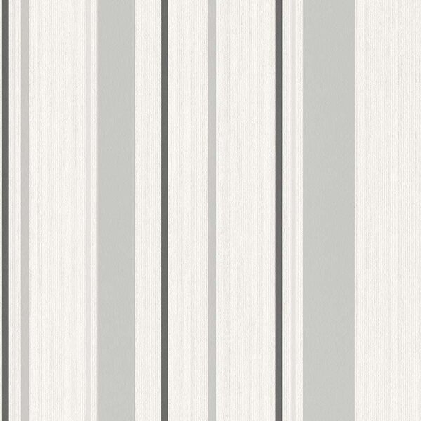 Tapete Beige, Creme, Grau, Silber, Weiß Rasch Vliestapete (536256)