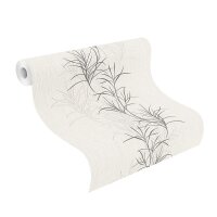 Tapete Beige, Creme Rasch Vliestapete (536027)