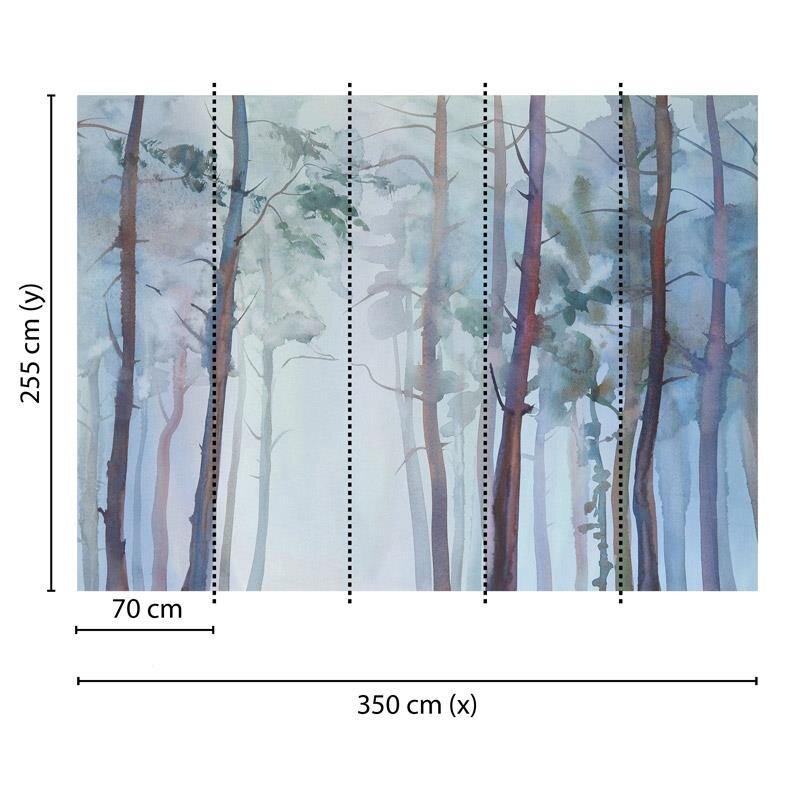 Digitaldruck-Tapete Aquarelle Fores livingwalls (DD118801)